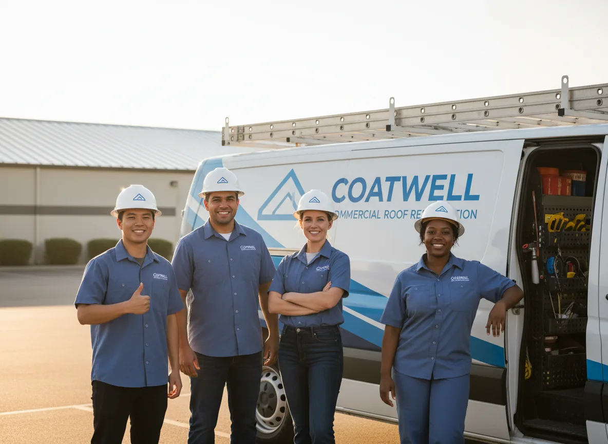 Commercial roof coating company in Neligh, NE